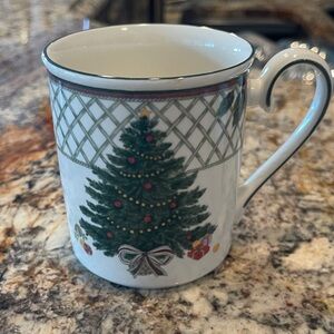 Mikasa “Christmas Story” Mug with Christmas Tree Design